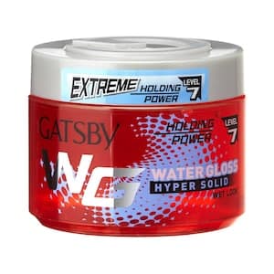 Gatsby Water Gloss Hyper Solid Red Hair Gel 300g