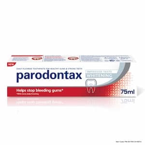 Parodontax Whitening Toothpaste for Bleeding Gums, 75ml