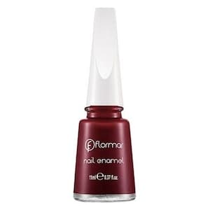 Flormar Nail Enamel Dark Red, 11ml