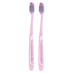 Jordan Tech Medium Toothbrush, 2 PCS