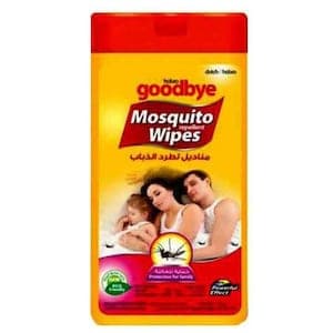 Goodbye Mosquito Repellent Wipes, 93 PCS