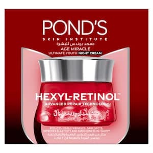 Pond's Age Miracle Ultimate Youth Night Face Cream with Hexyl Retinol 50g