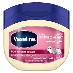 Vaseline Pure Petroleum Jelly Soothing and Protective Healing Baby Skin Care, 250ml