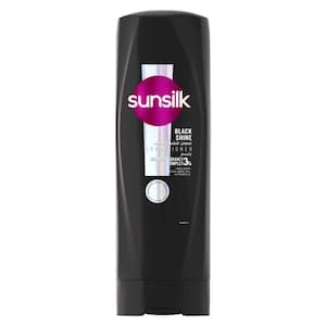 SUNSILK Conditioner, Black Shine, 350ml