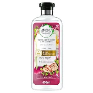 Herbal Essences Bio:Renew Natural Shampoo with White Strawberry & Sweet Mint for Hair Volume 400ml