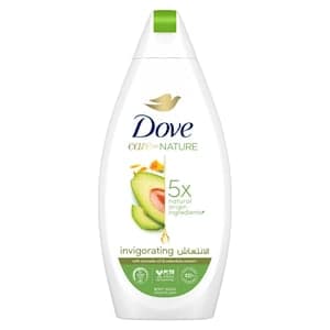 Dove Care by Nature Invigorating Body Wash Avocado & Calendula 500ml