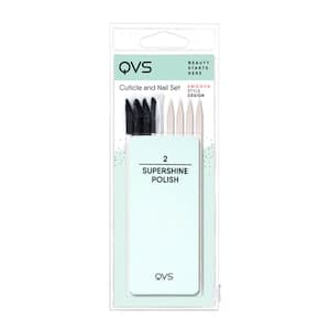 QVS Cuticle And Nail Set Multicolour 8 PCS