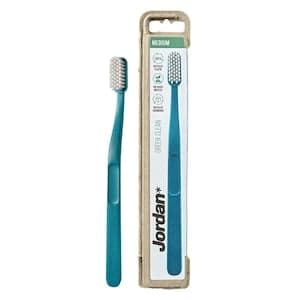 Jordan Green Clean Medium Toothbrush Blue