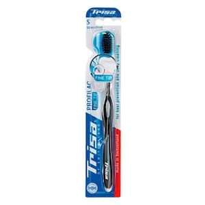 Trisa Profilac Finetip Toothbrush with Travel Cap