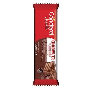 Canderel No Added Sugar Choco Wafer Milk Chocolate Bar, 30g