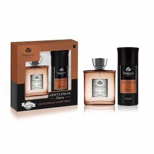 Yardley London Gentleman Legacy Eau De Toilette for Men, 100ml and Body Spray, 150ml