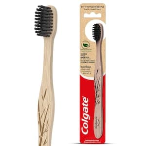 Colgate Bamboo Charcoal Soft Toothbrush, 1 Pc