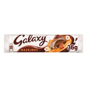 Galaxy Hazelnut Chocolate Bar, 36g