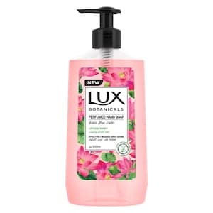 Lux Botanicals Perfumed Hand Wash For All Skin Types Lotus & Honey 500ml
