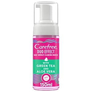Carefree Duo Effect Intimate Cleansing Mousse 150ml