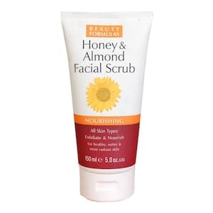 Beauty Formulas Nourishing Honey and Almond Facial Scrub, 150ml