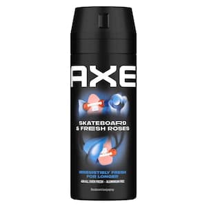 Axe Men Deodorant Body Spray Skateboard & Fresh Roses, 150ml