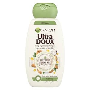 Garnier Ultra Doux Almond Milk Hydrating Shampoo, 600ml