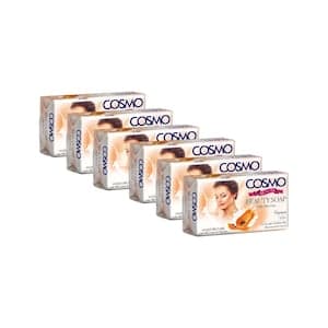 Cosmo Papaya Beauty Soap, 125g, Pack of 6