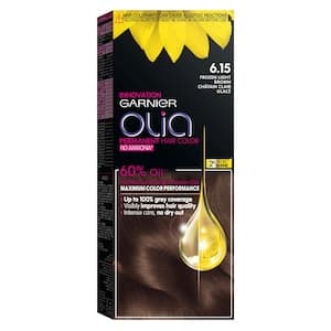 Garnier Olia Hair Colour 6.15 Light Brown