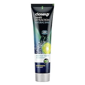 Closeup White Attraction Natural Smile Toothpaste Lemon & Sea Salt, 75ml