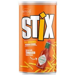 Kitco Stix Tabasco Sauce Flavor The Original Potato Sticks Spiced, 40g