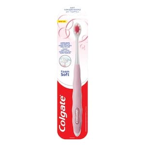 Colgate Foamsoft Thin Soft Toothbrush, 1 Pc