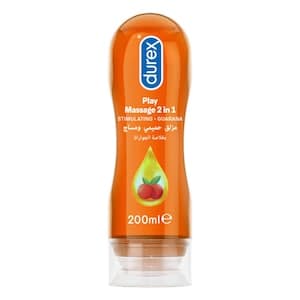 Durex Play Massage 2-In-1 Stimulating Gel Orange 200ml