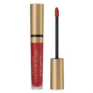 Max Factor Colour Elixir Soft Matte Liquid Lipstick, 030 Crushed Ruby