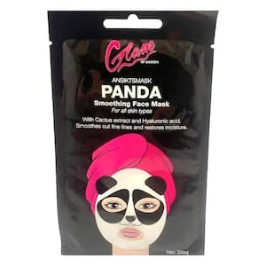 Glam Of Sweden Panda Smoothing Face Mask Black, 24ml