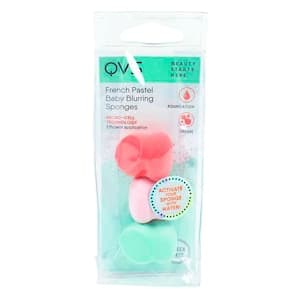 QVS French Blurring Sponges Multicolour 3 PCS