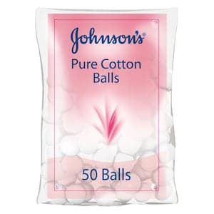 Johnson's Baby Pure Cotton Balls 50 Balls