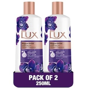 Lux Opulent Fragrance Body Wash New Magical Orchid 250ml Pack of 2