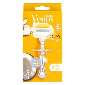 Venus Coconut with Olay 2UP Razor