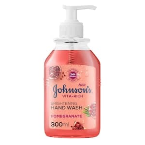 Johnson's Vita-Rich Brightening Hand Wash Pomegranate, Natural 300ml