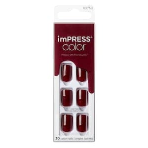 Kiss Impress Colour Press-On Manicure False Nails KIMC014C I'm Not A Cinna