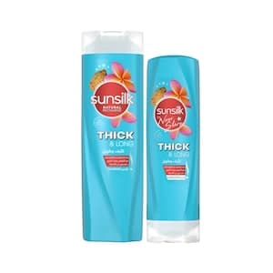 Sunsilk Noor Stars Shampoo & Conditioner Thick & Long 400ml + 350ml