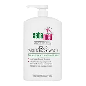 Sebamed Face And Body Liquid Wash White 1L