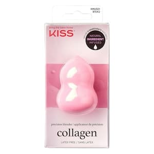 Kiss Collagen Infused Blending Make Up Sponge KMUS01 Pink