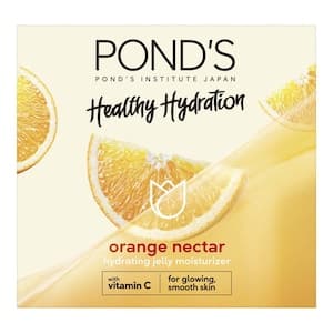 Pond's Juice Collection Healthy Hydration Orange Nectar Gel Moisturizer Yellow 50g