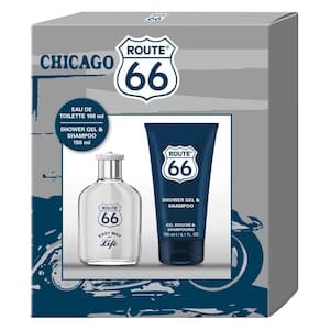 Route 66 Easy Way Of Life Eau De Toilette 100ml With Shower Gel And Shampoo 150ml Gift Set