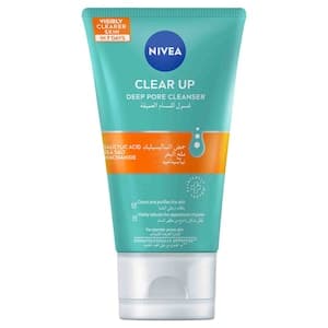 NIVEA Clear Up Face Wash Deep Pore Cleanser 150ml