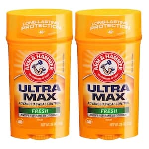 Arm & Hammer Ultra Max Fresh Solid Antiperspirant Deodorant Clear 73g Pack of 2