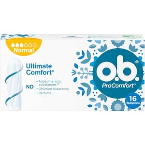 OB ProComfort Normal Tampons 16 Tampons