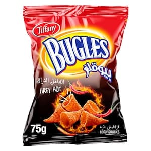 Tiffany Bugles, Firey Hot 75g