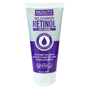 Beauty Formulas Retinol Anti-Ageing Gel Cleanser Purple 150ml