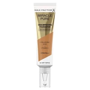 Max Factor Miracle Pure Skin-Improving Foundation SPF30, 84 Soft Toffee