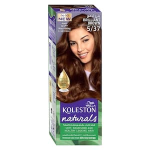 Wella Koleston Naturals Permanent Hair Colour Cream Kit 5/37 Brilliant Brown 110ml