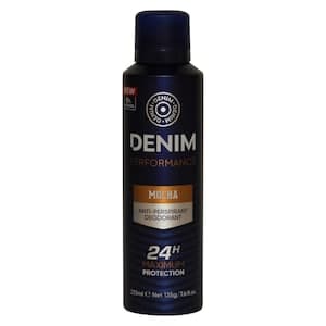 Denim Performance Mocha Anti-Persipirant Deodorant Clear 225ml