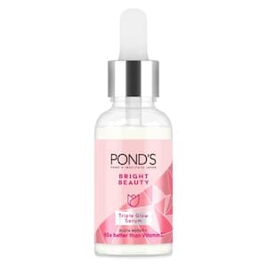 Pond's Bright Beauty Triple Glow Serum with Niacinamide and Hyaluronic Acid 30g